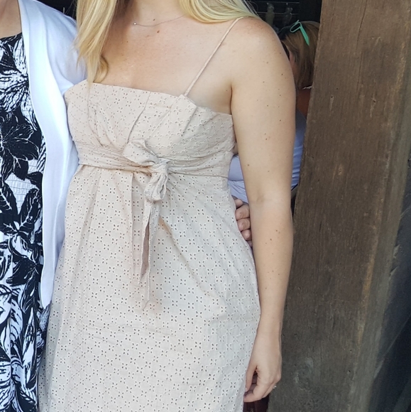 5/$25🎃 Rubber Ducky Productions Eyelet Bubble Hem Sundress - Picture 3 of 7